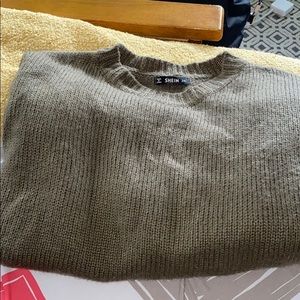 SHEIN Green Sweater